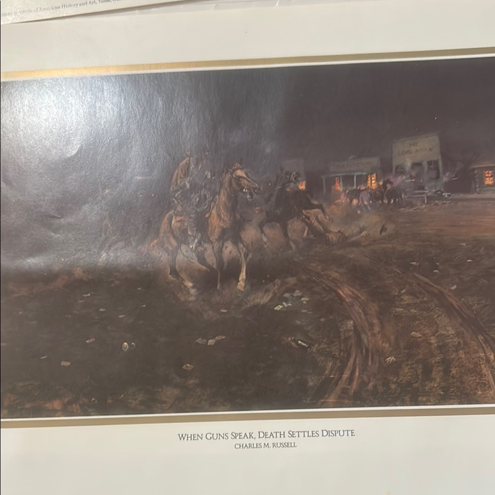 Charles M. Russell Art Print